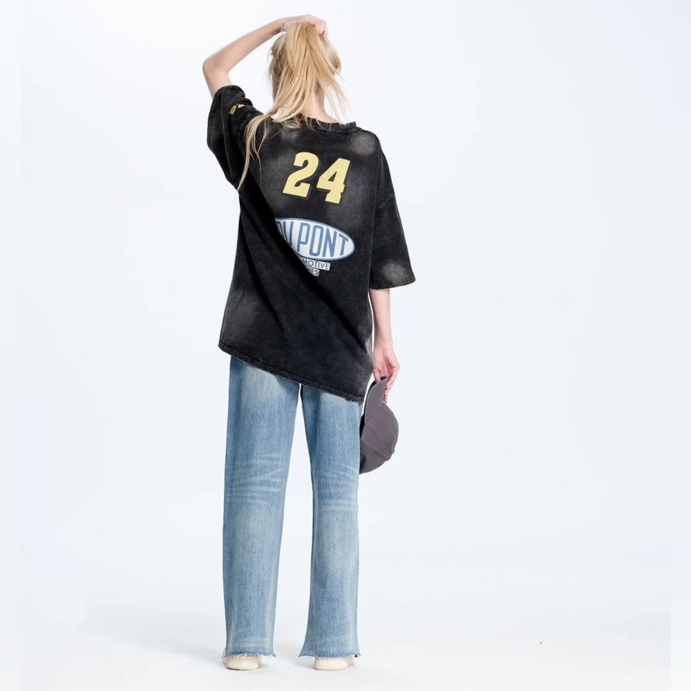 DUPONT Oversized Vintage Tee